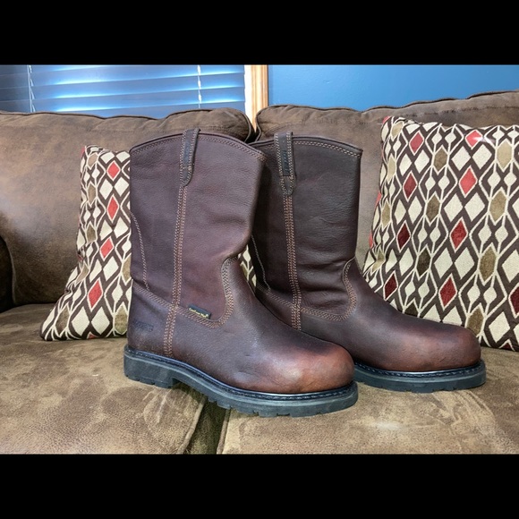 hytest steel toe work boots